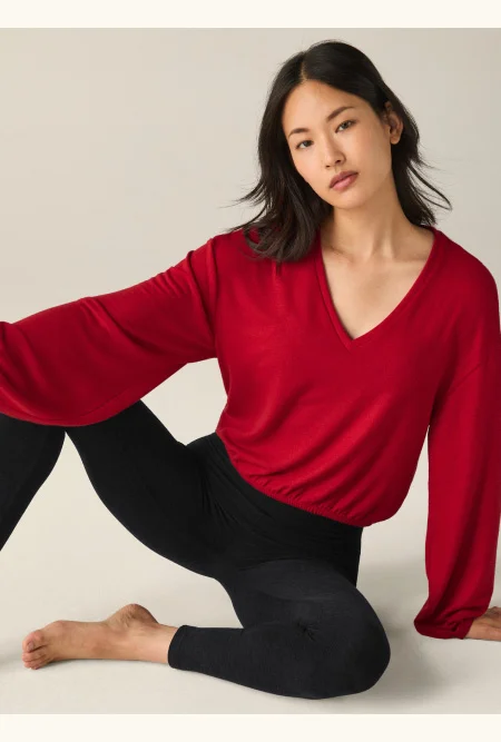 Soft Spoken Cropped Pullover
