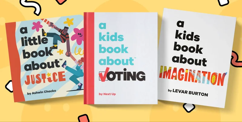 Images of various A Kids Co. books