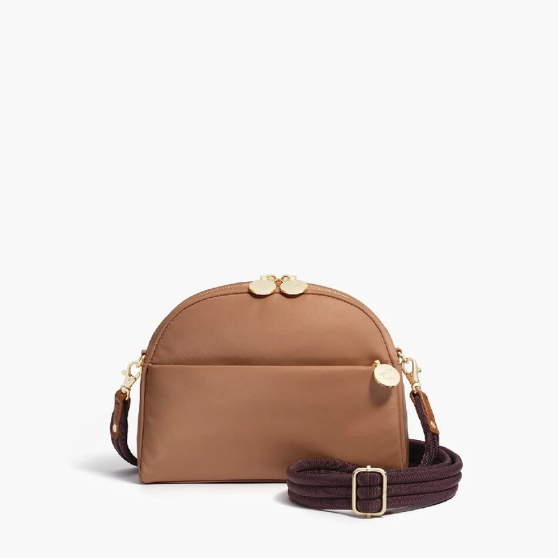 Image of Nouvelle - Recycled Nylon - Dark Tan / Gold / Camel