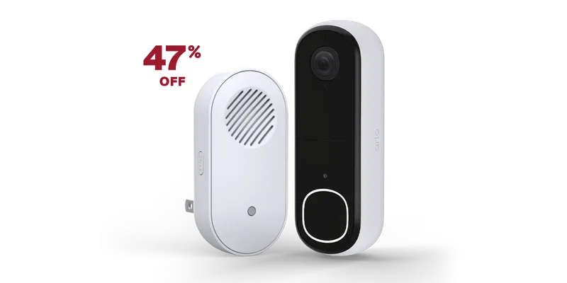 The 2K Doorbell and Chime Bundle. 47% off.