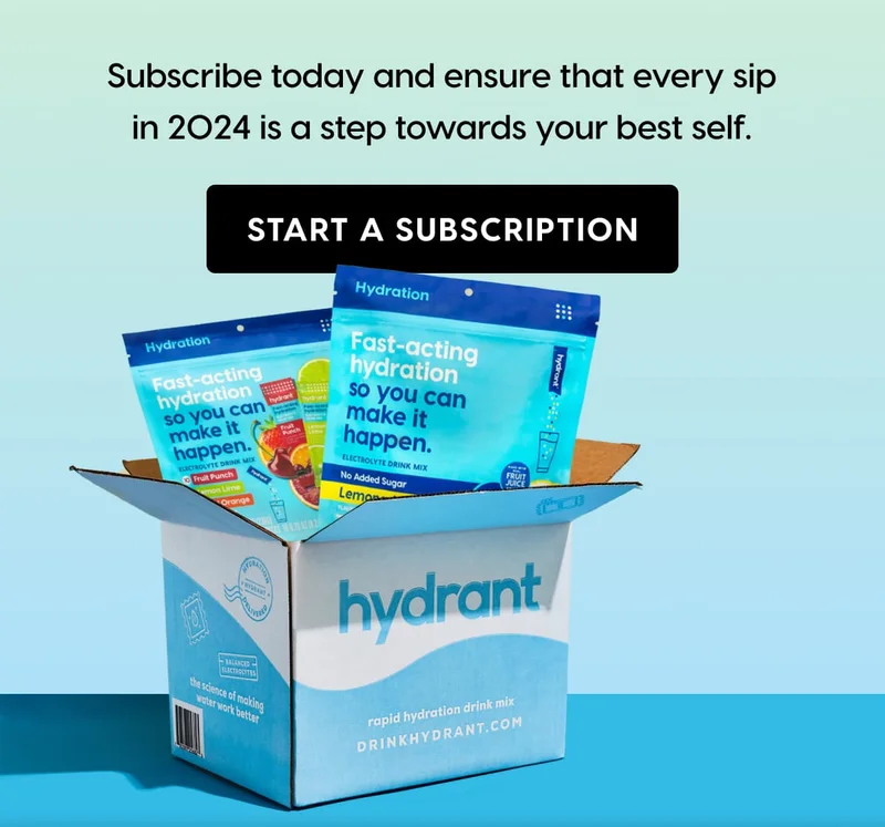 Subscribe today and ensure that every sip in 2024 is a step towards your best self