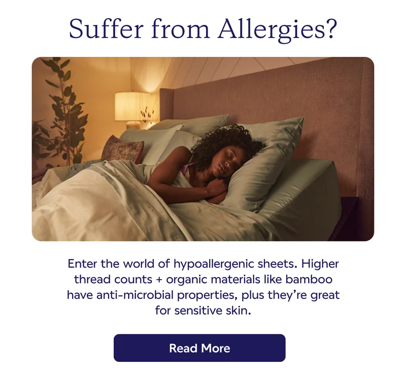 Suffer from Allergies? Read More