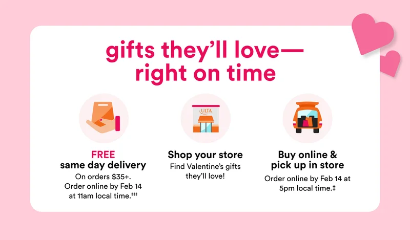 Gifts they'll love—right on time!