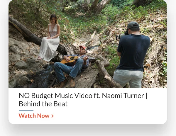 AdoramaTV NO Budget Music Video ft. Naomi Turner | Behind the Beat