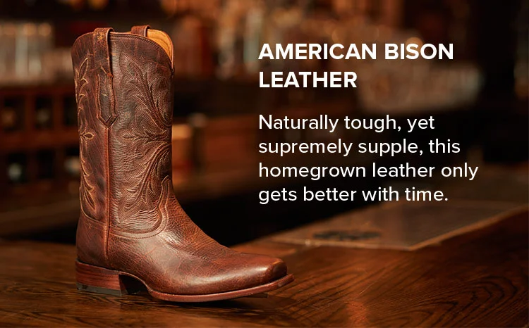 AMERICAN BISON LEATHER