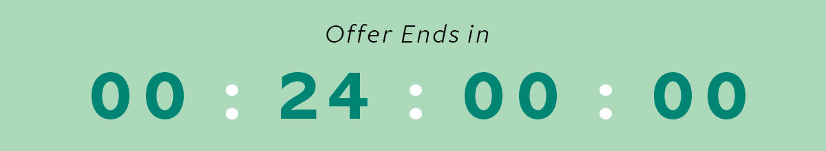 Offer ends countdown