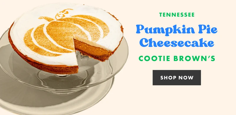 Cootie Brown's Pumpkin Pie Cheesecake