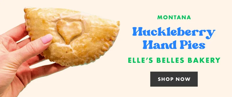 Elle's Belles' Huckleberry Hand Pies Elle's Belles' Huckleberry Hand Pies