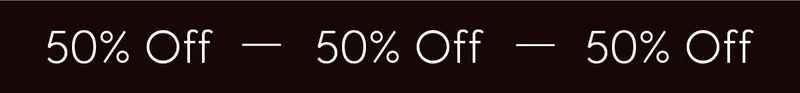 50% Off