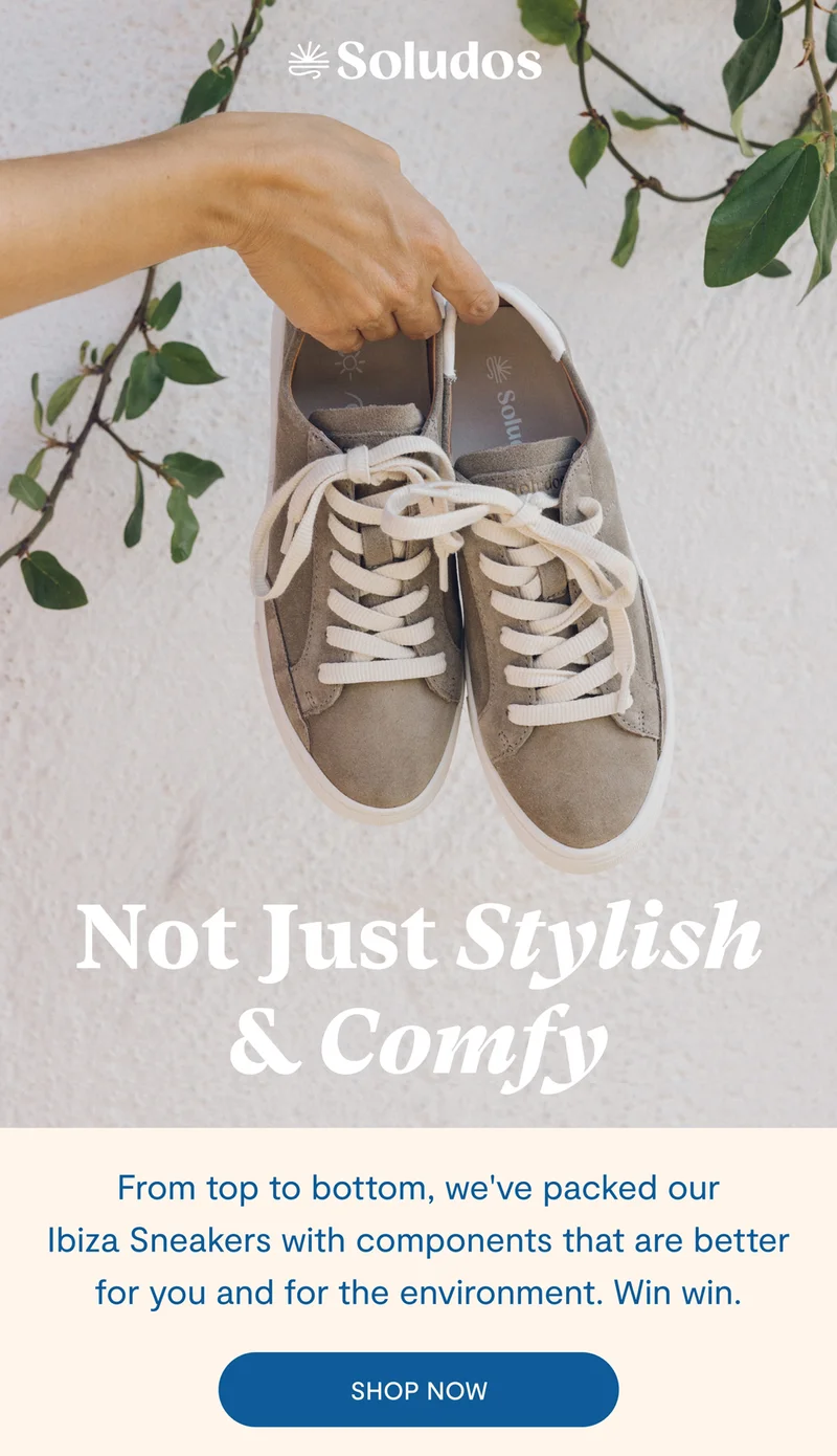 The Ibiza Sneaker - Not Just Stylish and Comfy