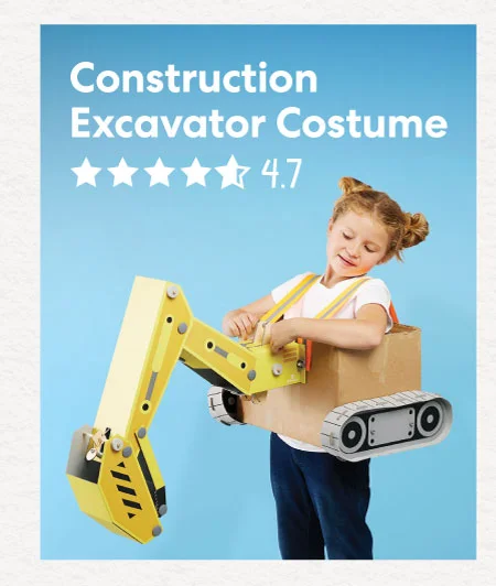 Construction Excavator Costume