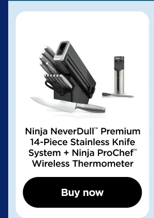 Ninja NeverDull™ Premium 14-Piece Stainless Knife System Ninja ProChef™ Wireless Thermometer