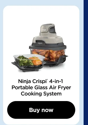 Ninja Crispi® 4-in-1 Portable Glass Air Fryer Cooking System