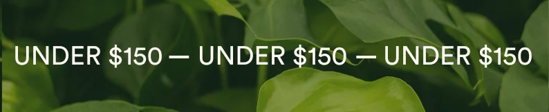 under $150