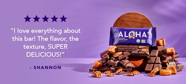 "I love everything about this bar! The flavor, the texture, SUPER DELICIOUS!"
