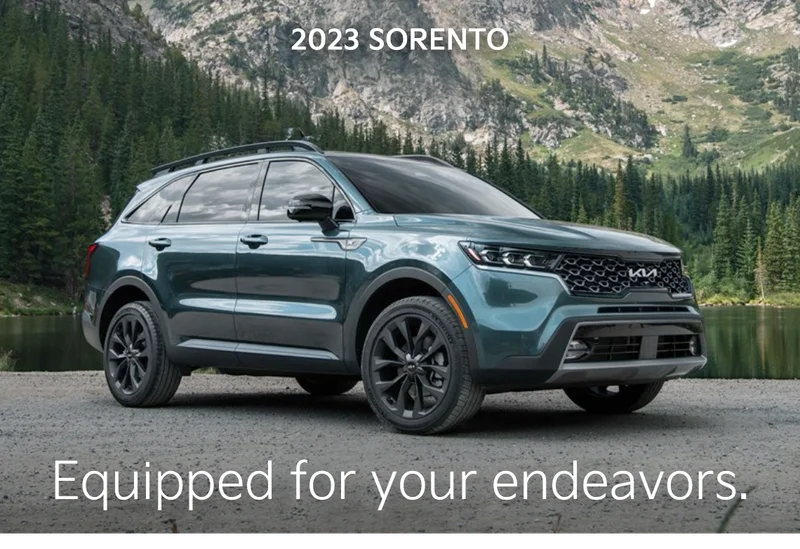 2023 SORENTO | Equipped for your endeavors.