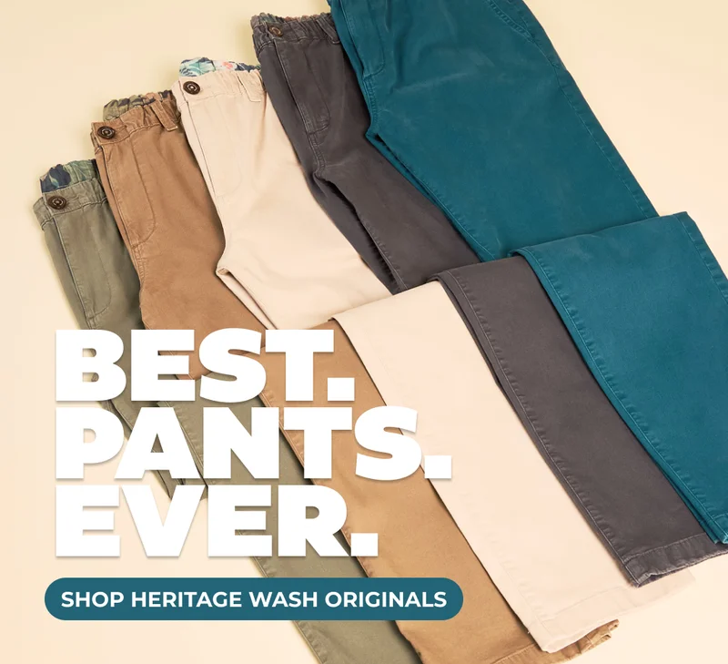 BEST. PANTS. EVER. - Shop Heritage Wash Originals