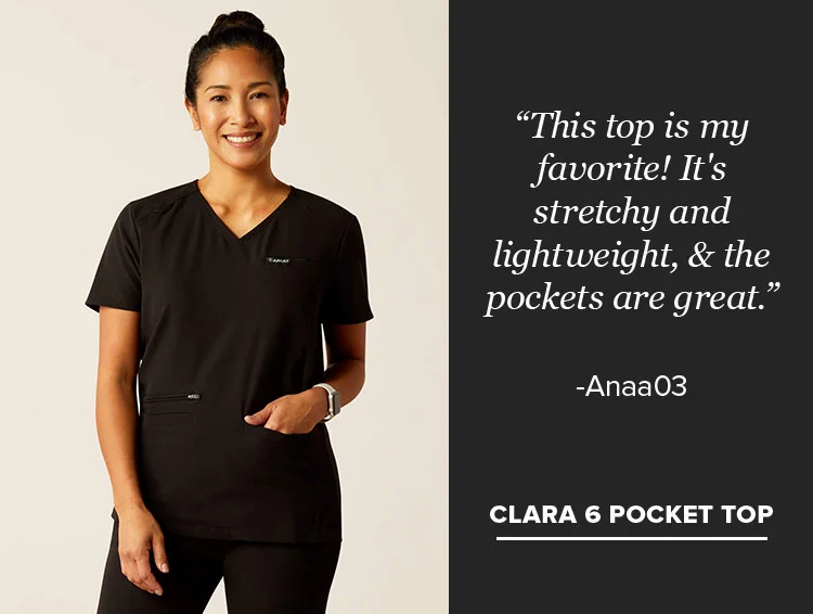 CLARA 6 POCKET TOP