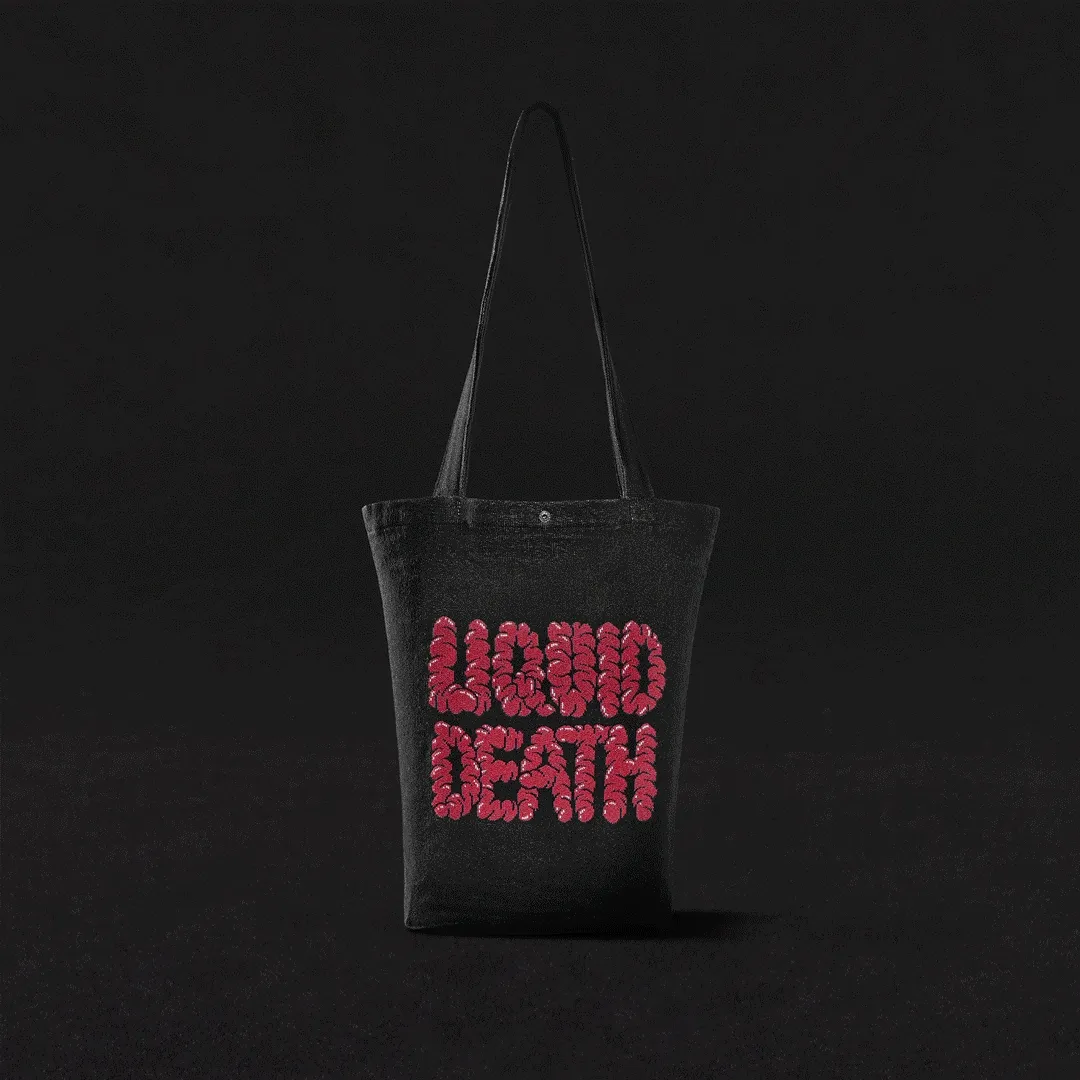 DEATH DRIP TOTE AND HAT
