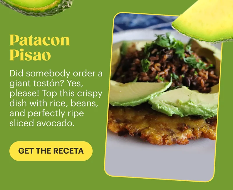 Patacon Pisao  GET THE RECETA