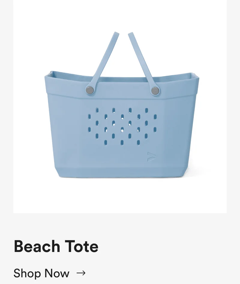beach tote - shop now