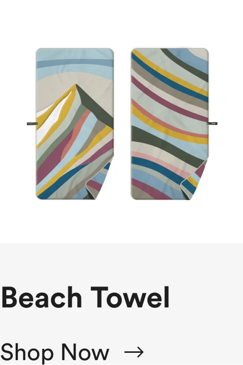 beach towel - shop now