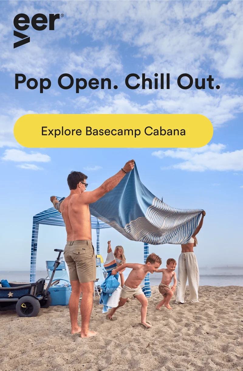 pop open. chill out. - explore basecamp cabana