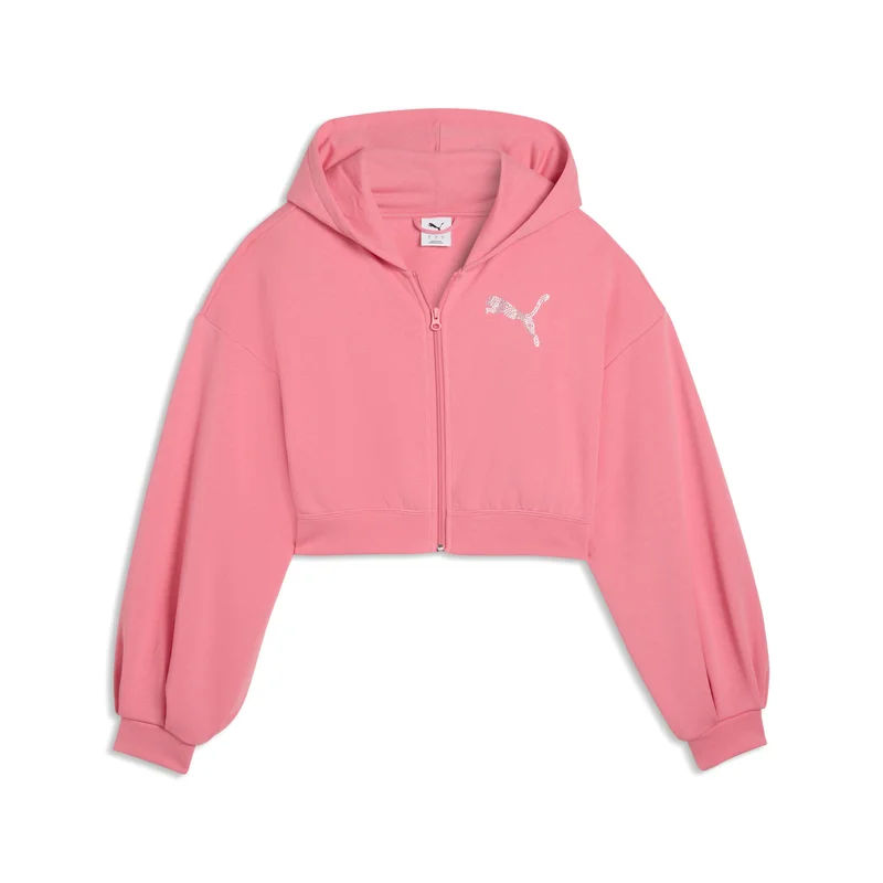 PUMA Essentials Graphics Bedazzled Women's Zip-Up Hoodie
