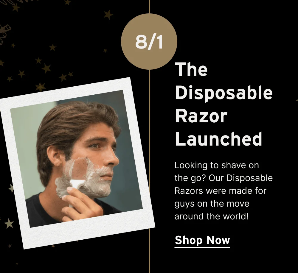 The Disposable Razor Launched [Shop Now]