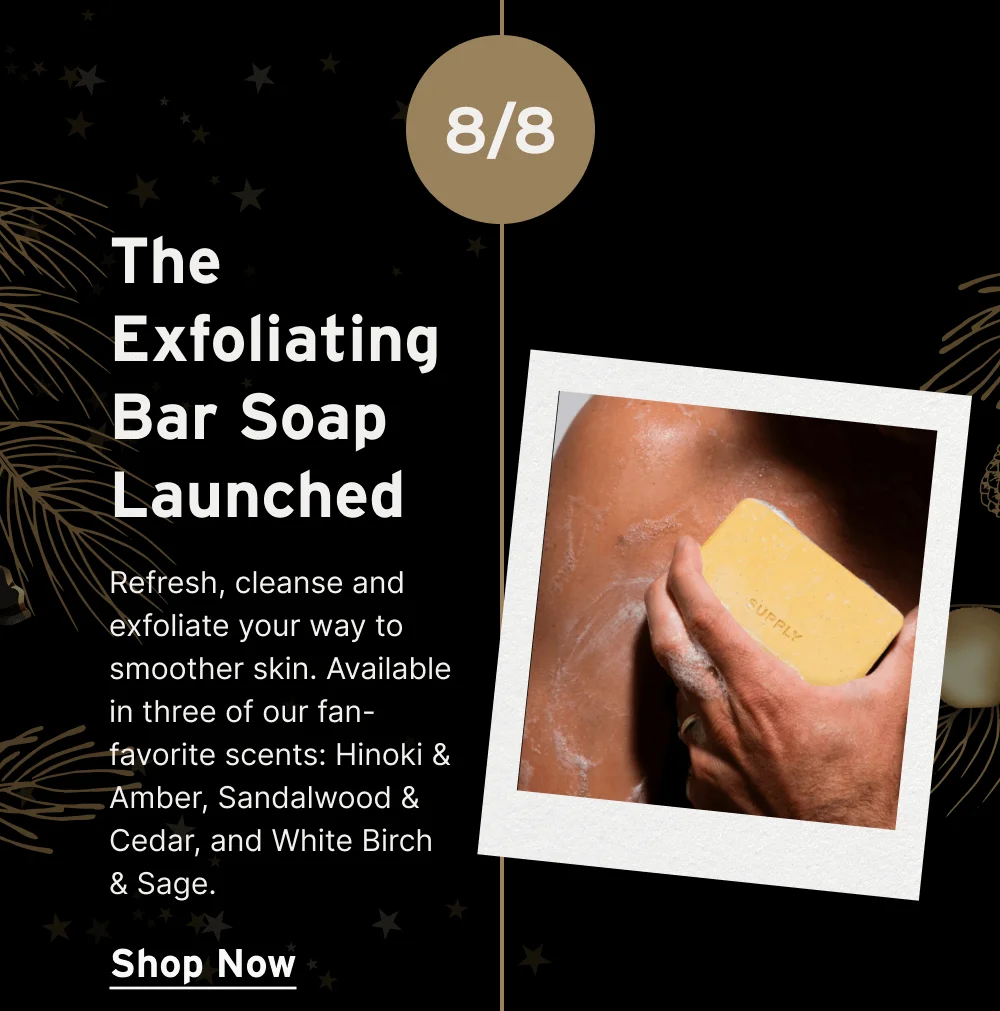 The Exfoliating Bar Soap Launched [ Shop Now ]