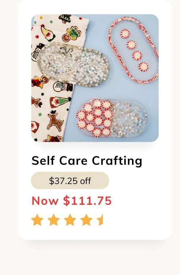 Self Care Crafting Gift Set (Four Craft Kits!)