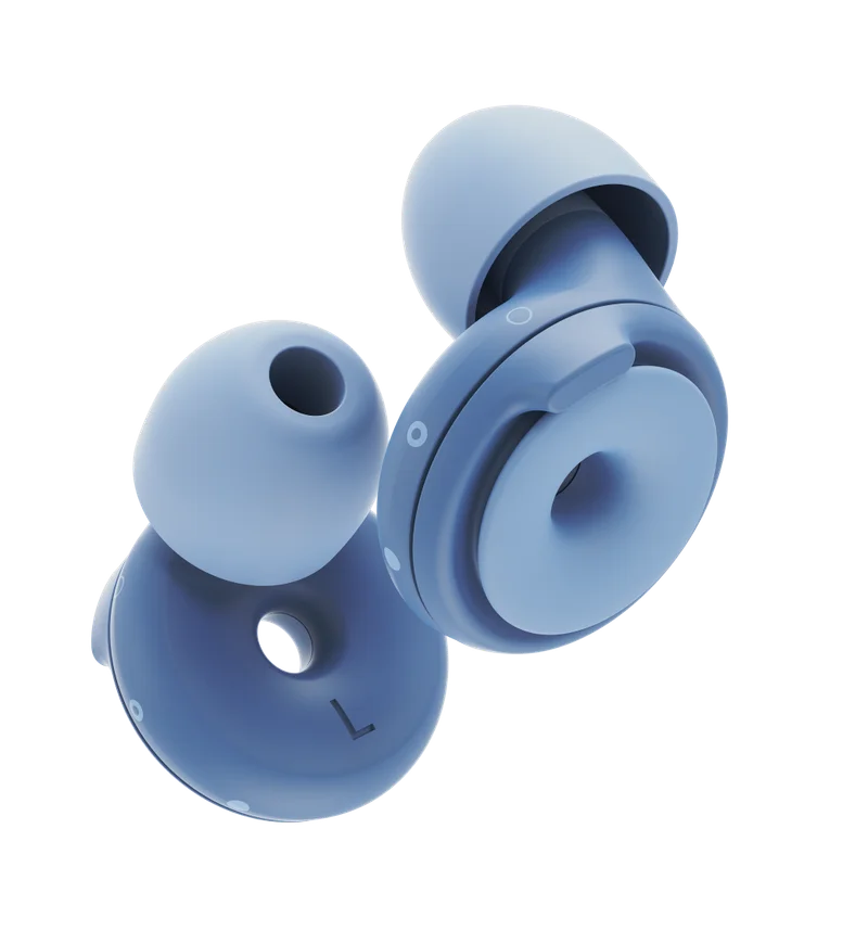 A pair of Loop Switch in Blue.