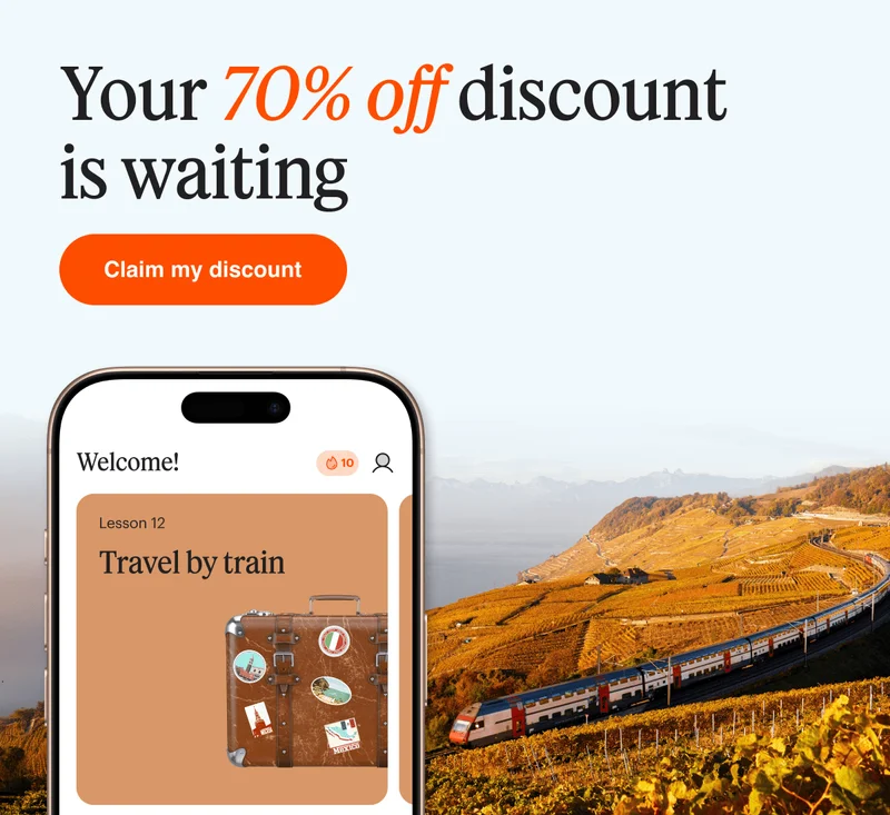 Your 70% off discount is waiting