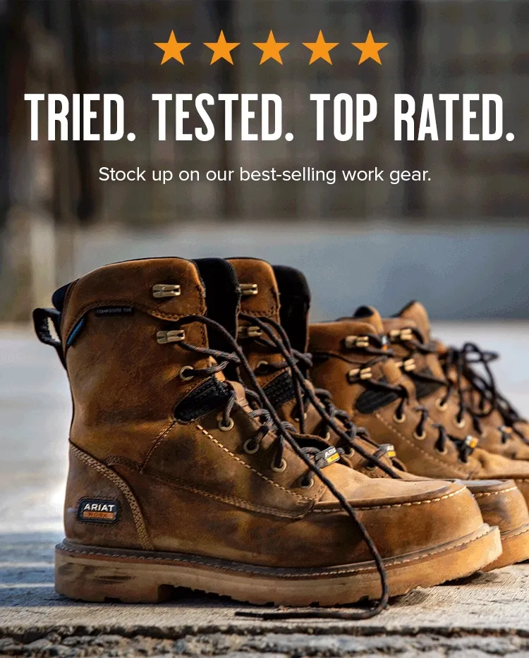 TRIED. TESTED. TOP RATED.