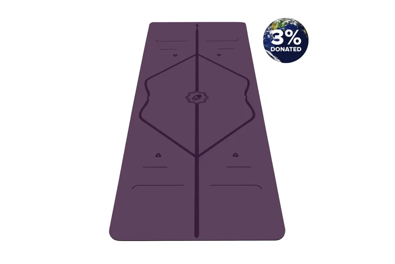 Image of Liforme Yoga Mat - Purple Earth