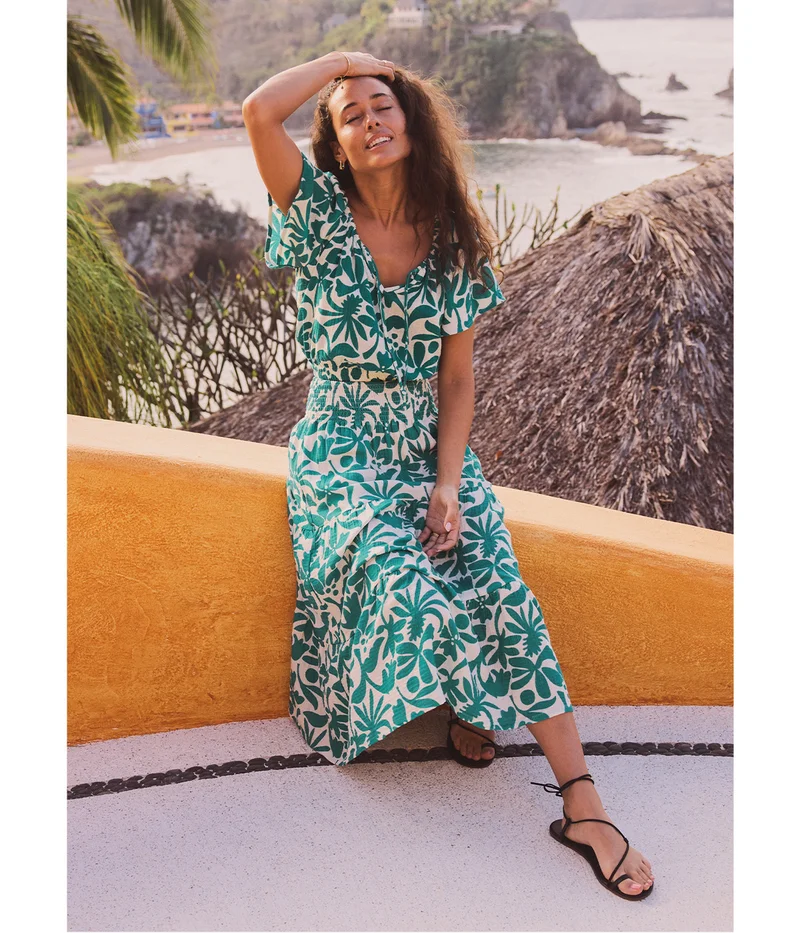 Corinne Double Cloth Skirt