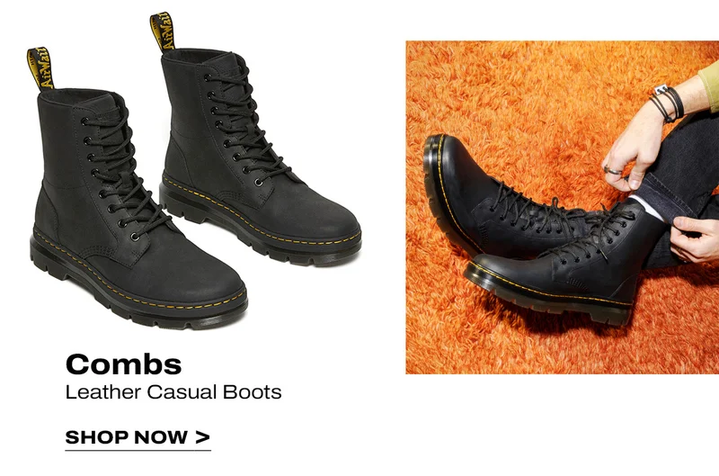 Combs Leather Casual Boots
