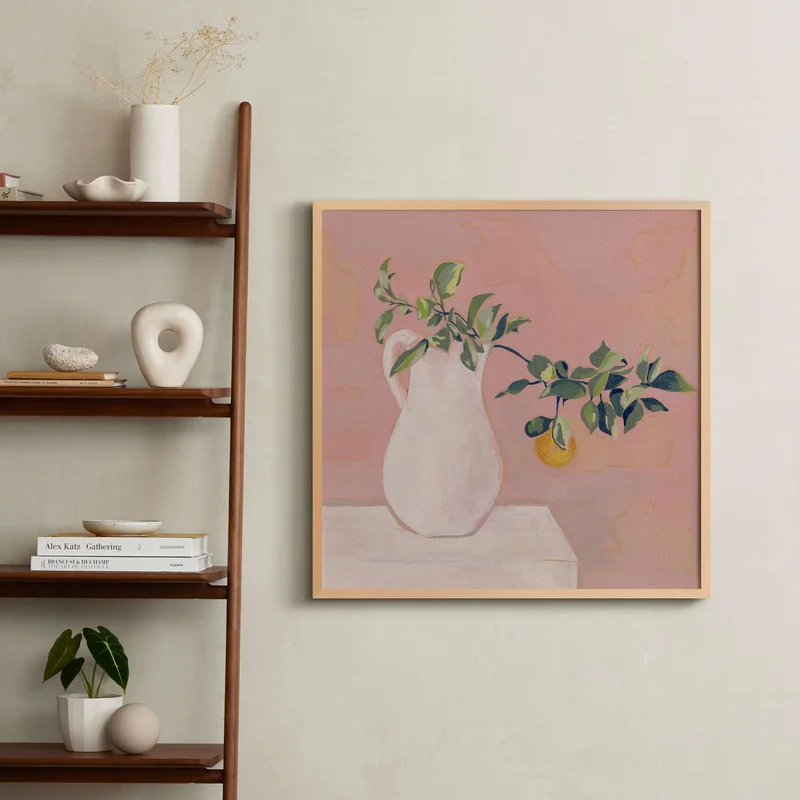 Orange Branch Limited Edition Fine Art Print by Carolyn Hunt | Minted