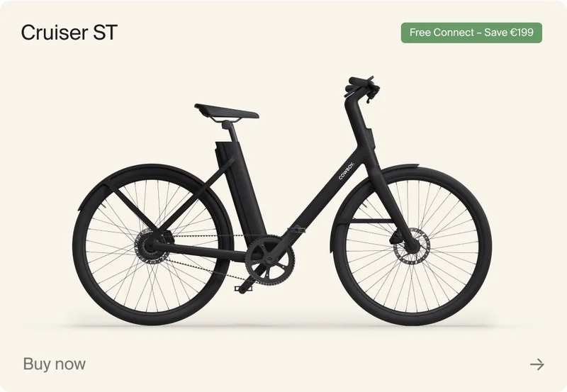 Cowboy Cruiser ST Black