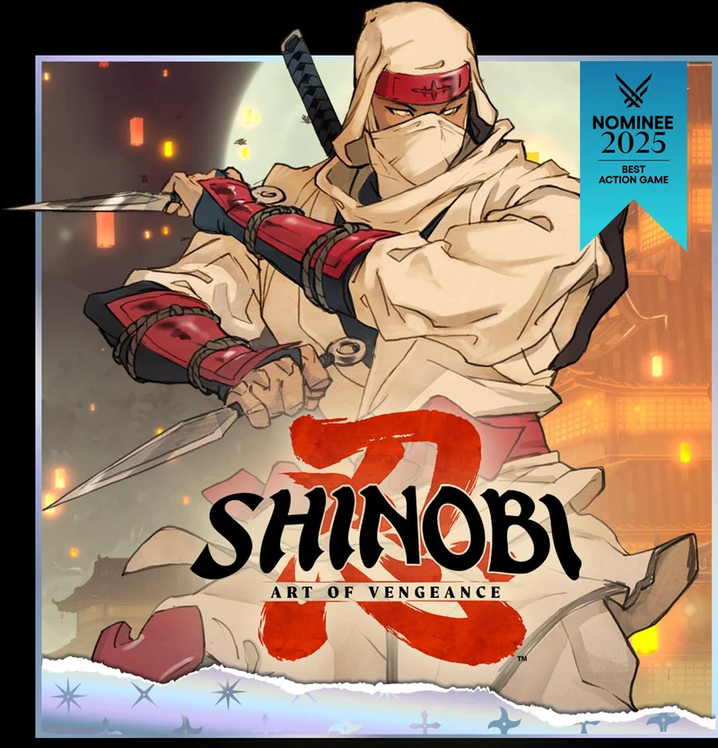 SHINOBI: Art of Vegeance. Game Awards Nominee 2025 Best Action Game