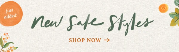 new sale styles, shop now