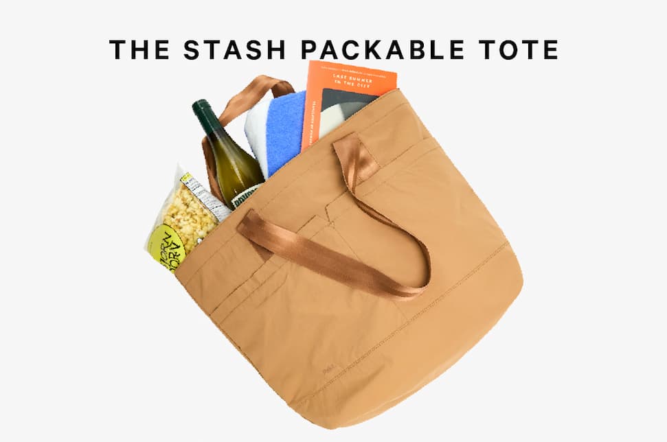 The Stash Packable Tote