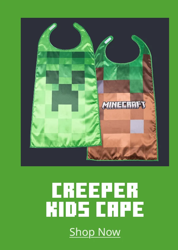 CREEPER KIDS CAPE