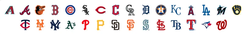 Major League Baseball Logos