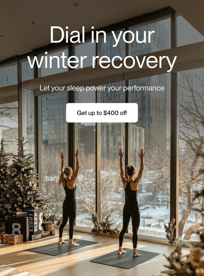 Dial in your  winter recovery | Let your sleep power your performance