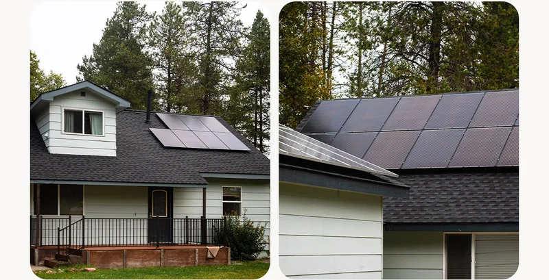 Solar Powered Panels Projects by Everybody Solar on homes providing renewable energy.