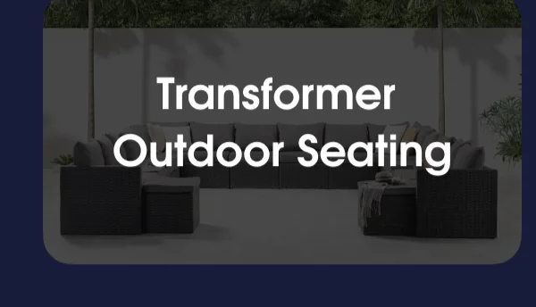 Transformer Outdoor Seating