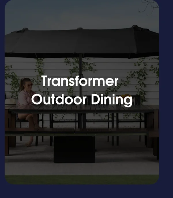 Transformer Outdoor Dining