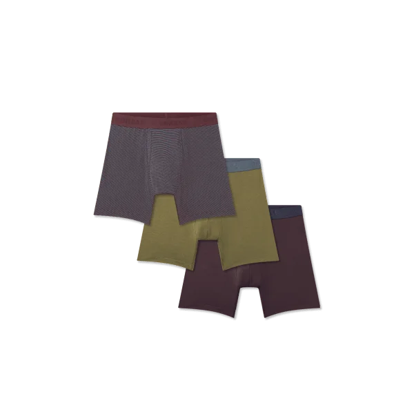 Men's Cotton Modal Blend Boxer Brief 6