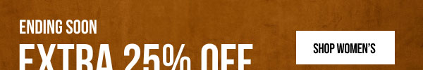Extra 25% off Shop Women's